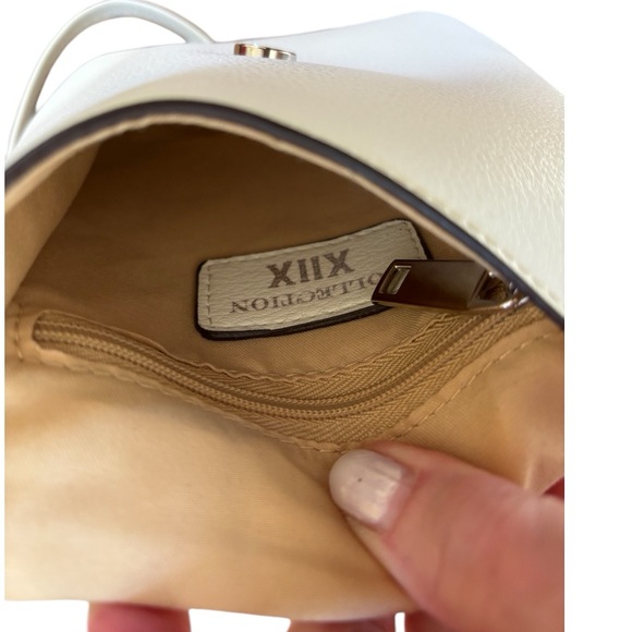 COLLECTION XIIX White Crossbody/Wristlet Handbag - Picture 5 of 6